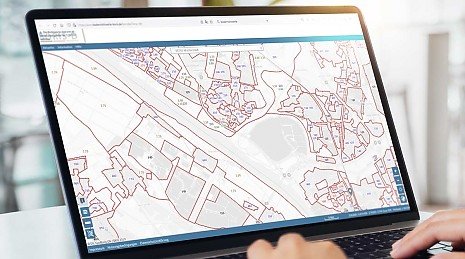 Screenshot einer Bodenrichtwerte-Recherche Screenshot einer Bodenrichtwerte-Recherche