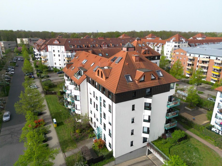 weitere Ansicht mit TG-Einfahrt Etagenwohnung Leipzig