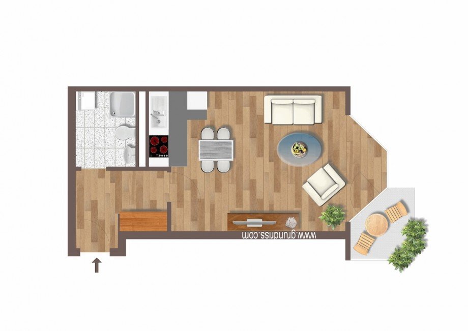 Grundriss Wohnung Leipzig