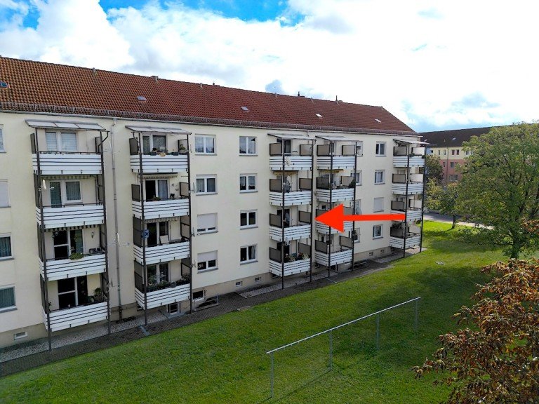 Hausansicht Delitzsch Etagenwohnung +++ Gestalten Sie Ihre 3-Zimmer-Eigentumswohnung in Delitzsch +++