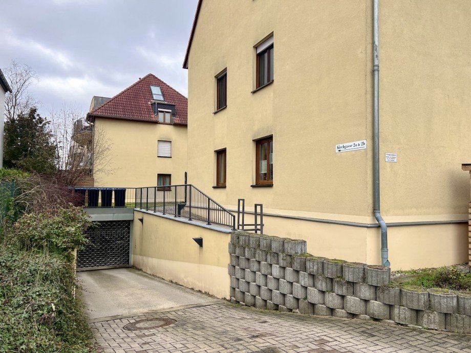 Zufahrt Tiefgarage Etagenwohnung Machern