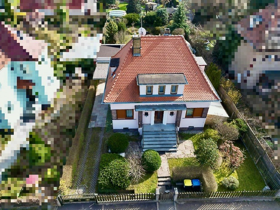 Luftaufnahme Einfamilienhaus Leipzig