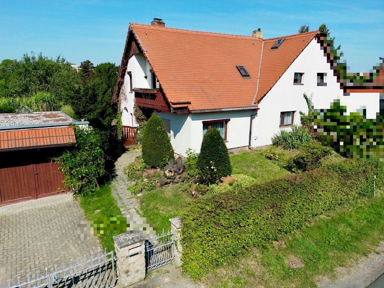 Hausansicht Leipzig Doppelhaush�lfte Doppelhaush�lfte in toller Siedlungslage von Mockau-Nord