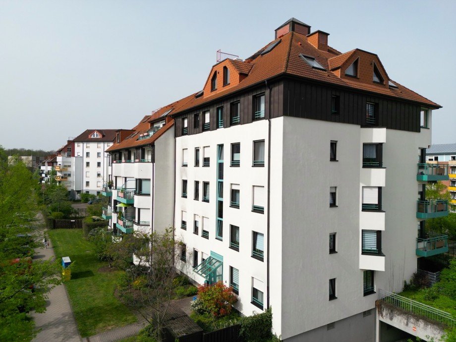 Geb�udeansicht Etagenwohnung Leipzig