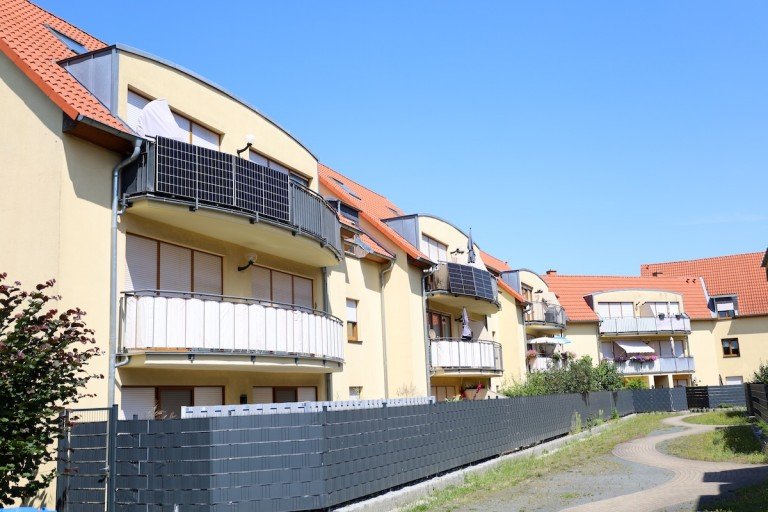 Geb�udeansicht Machern Etagenwohnung Lukratives Investment +++ 2-Zimmer-ETW mit Balkon & Stellplatz