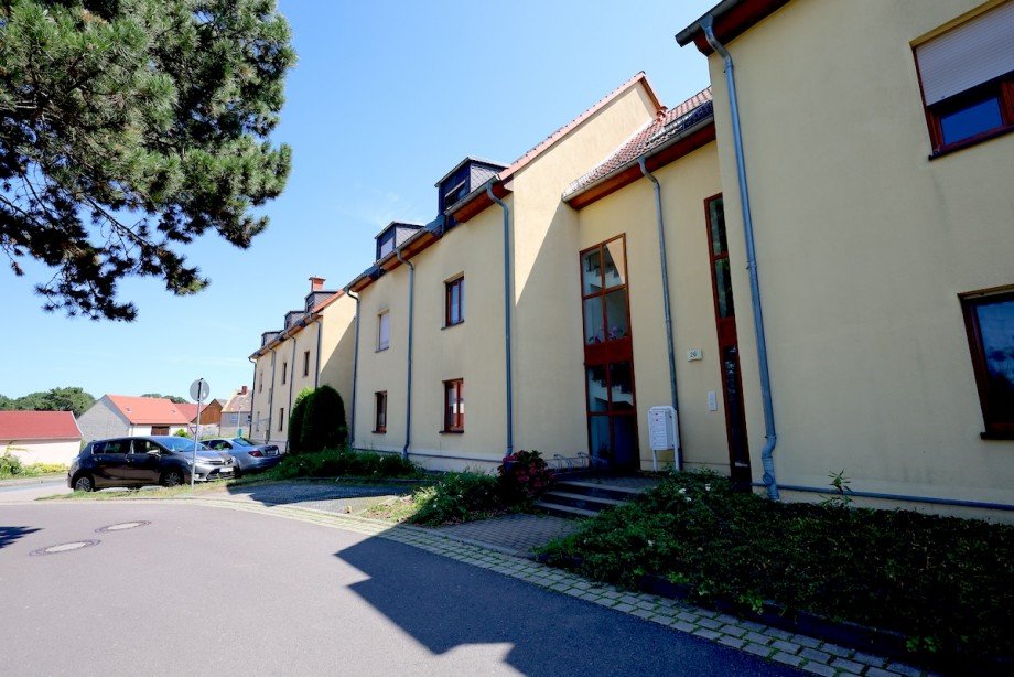 Hausansicht Etagenwohnung Machern