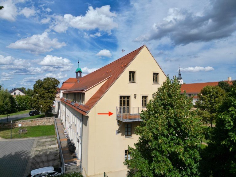 Objektansicht Brandis Wohnung +++ Hochwertig ausgestattete 3-Zi-Wohnung mit Balkon, EBK, Parkett uvm. in Brandis +++