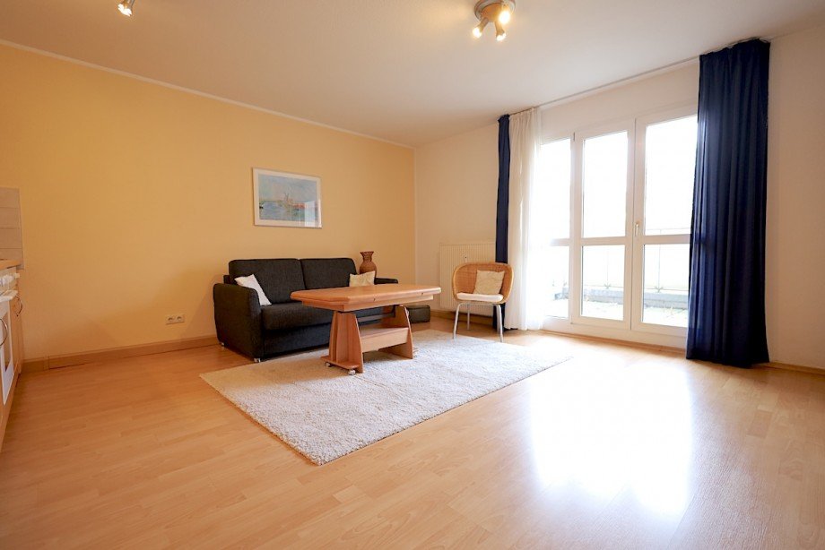 Wohn-/Schlafbereich Etagenwohnung Leipzig