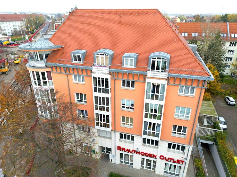 Hausansicht Etagenwohnung Leipzig