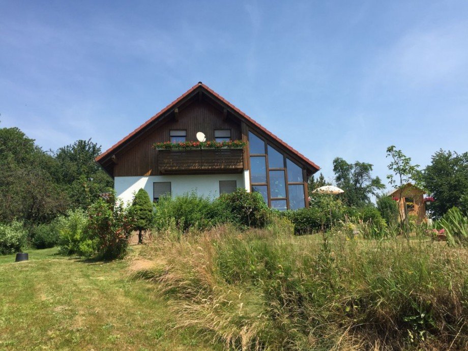 Noch ein Blick von der Einfahrt aus ... Einfamilienhaus Jeesewitz