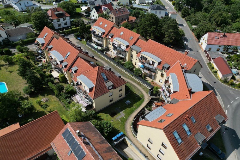 Luftbild Etagenwohnung Machern