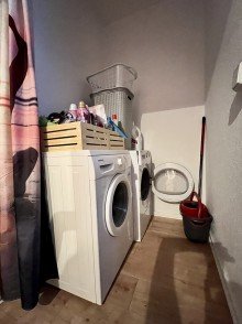 Abstellbereich f�r WM/Trockner +++ 3-Zi-Whg. mit Balkon in Naunhof +++ EG