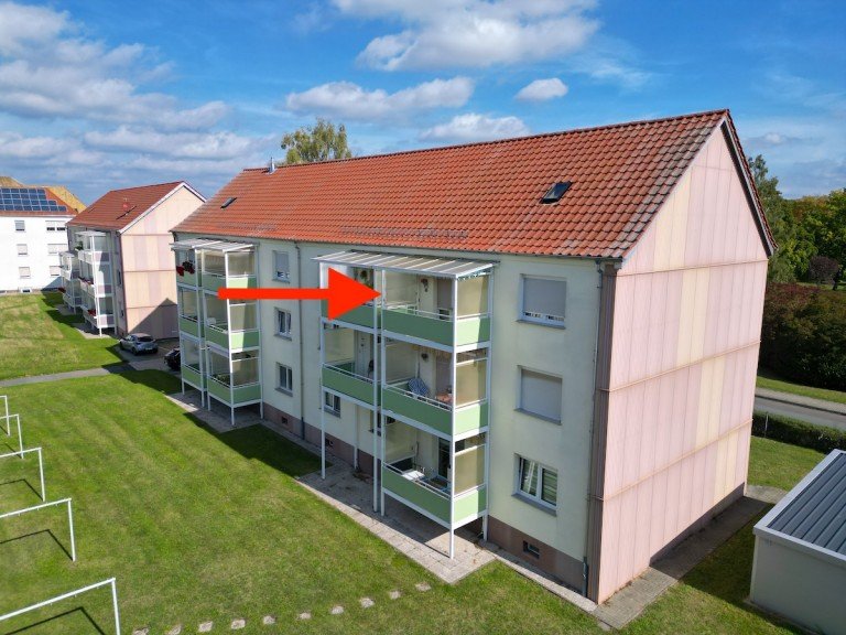 Hausansicht Delitzsch Etagenwohnung Renovieren, einziehen, fertig +++ 3-Zimmer-Eigentumswohnung in Delitzsch +++