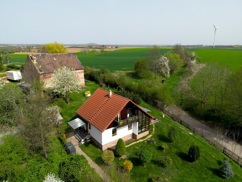 Blick in die Umgebung Einfamilienhaus Grimma