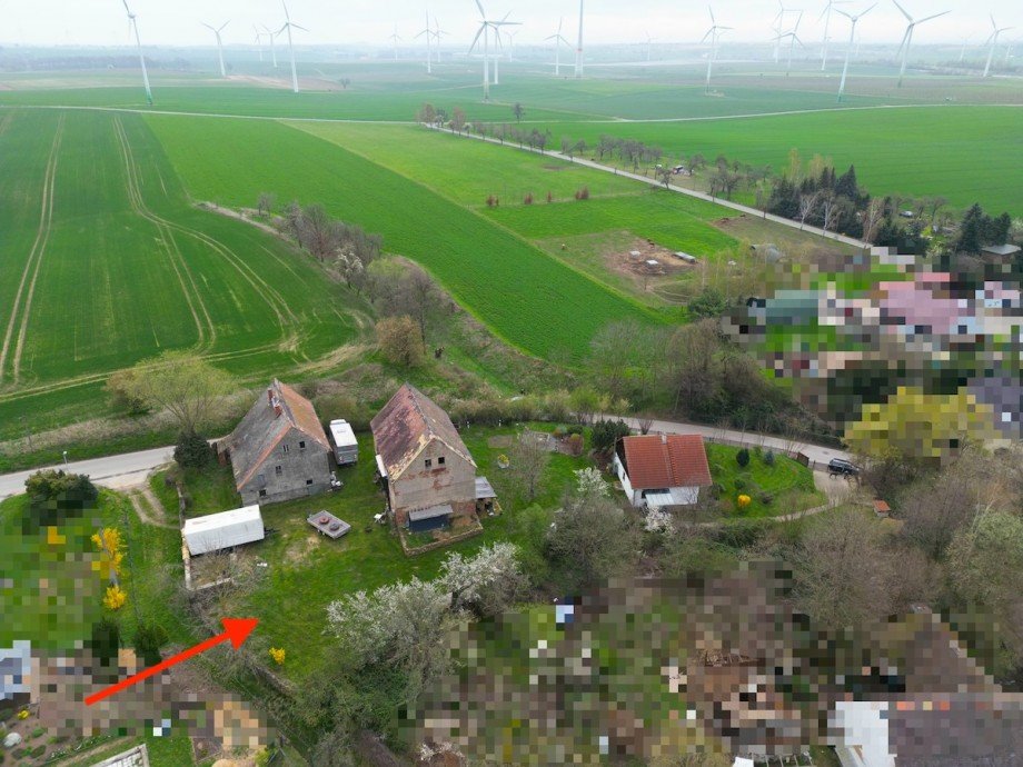 Luftaufnahme Einfamilienhaus Grimma