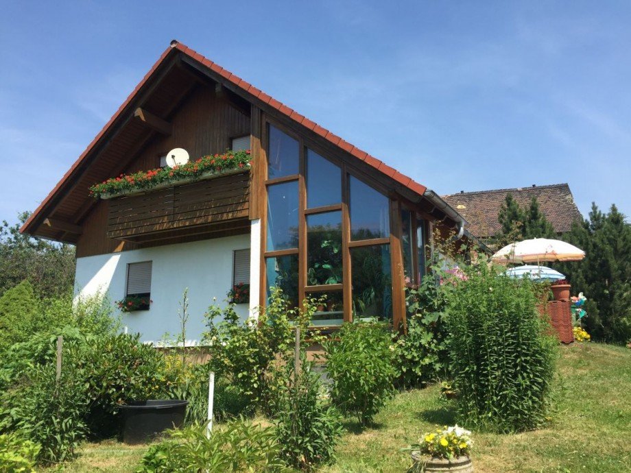 Integrierter Wintergarten ... Einfamilienhaus Jeesewitz