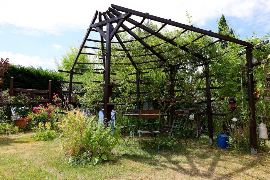 romantisch-gem�tliche Sitzgelegenheit Haus Leipzig