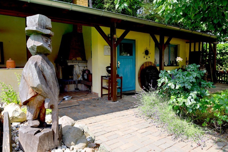 Gartenhaus mit Kamin Haus Leipzig