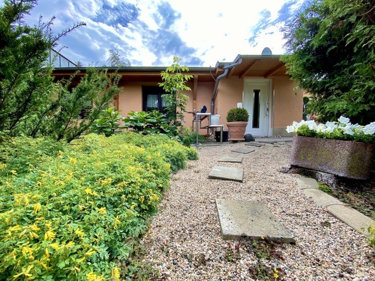 Ansicht Belgershain Bungalow +++ Einfamilienhaus im Bungalowstil in ruhiger Anliegerstra�e in K�hra +++