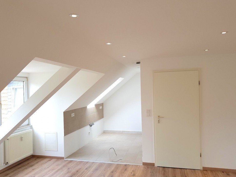 Blick zur K�che Wohnung Markkleeberg
