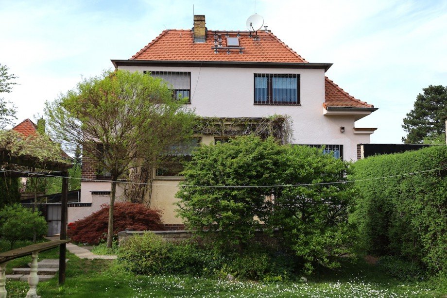 R�ckansicht Einfamilienhaus Leipzig