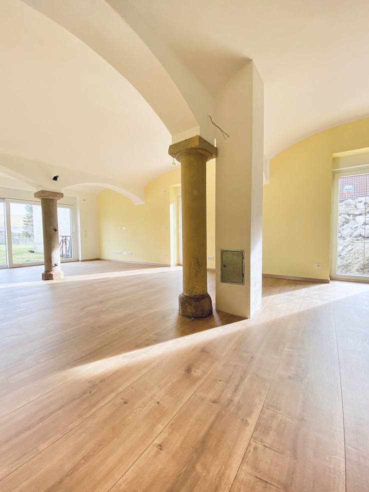Mit Kaminanschluss... Terrassenwohnung Naunhof